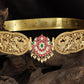 Antique Swan Dabu with Central Medallion