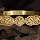 Antique Lakshmi Dabu with Elephant Motifs