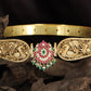 Antique Swan Dabu with Central Medallion