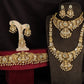 Antique Lakshmi Floral Jewellery Combo Set