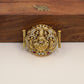 Antique Lakshmi Waist Belt Pendant With Lotus Detailing