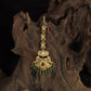 Heirloom Antique Floral Tikka with Curved Detailing