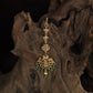 Antique Lakshmi Tikka with Lotus Motif