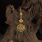 Antique Floral Tikka with Oval Links