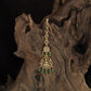 Antique Lakshmi Tikka with Sculpted Motif