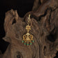 Antique Lakshmi Tikka with Floral Medallion