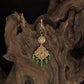 Antique Floral Tikka with Bead Drops