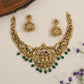 Antique Necklace with Radha Krishna & Peacock Motifs