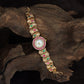 Kundan Watch With Repeated Paisley Links And Intricate Traditional Detailing