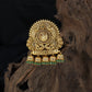 Sculpted peacock detailing takes centre stage in this intricately worked Bille
