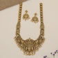 Lakshmi-inspired Long Haara with a prominent central pendant and finely worked side sections