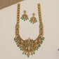 Lakshmi-inspired Long Haara with a prominent central pendant and finely worked side sections