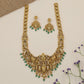 Lakshmi-inspired Long Haara with a prominent central pendant and finely worked side sections