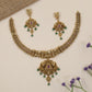 Heirloom-style Necklace showcasing intricate flowers, ornamental bars and a statement pendant