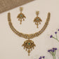 Heirloom-style Necklace showcasing intricate flowers, ornamental bars and a statement pendant