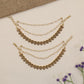 Antique Mati with floral links and delicate pearl strands
