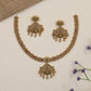 Traditional Antique Necklace with a continuous floral arrangement