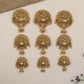 Antique Jade Bille with sculpted Ganda Berunda and ornate detailing
