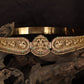 Antique Dabu designed with Ganda Berunda artistry, peacock figures and intricate borders
