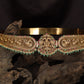 Antique Dabu designed with Ganda Berunda artistry, peacock figures and intricate borders