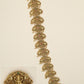 Sacred elegance in an Antique Long Jade with Lakshmi artistry