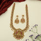 Lakshmi Jadau Long Haara with Repeating Floral Panels and Fine Hanging Details