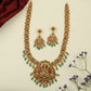 Lakshmi Jadau Long Haara with Repeating Floral Panels and Fine Hanging Details