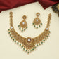 Heritage Necklace featuring Sculpted Floral Links and a Detailed Centre Pendant