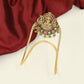 Traditional Antique Vanki featuring Lakshmi and Ornamental Lotus Forms