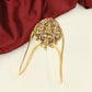 Antique Vanki with Lakshmi Centrepiece and Sculpted Elephant Details