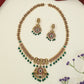 Grand Antique Long Haara featuring Repeating Floral Elements and Lakshmi Centre Work