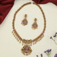 Grand Antique Long Haara featuring Repeating Floral Elements and Lakshmi Centre Work