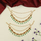 Antique Mati with Elaborate Floral Linkwork and Delicate Beaded Details