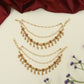 Antique Mati with Elaborate Floral Linkwork and Delicate Beaded Details