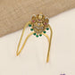 Classic Antique Vanki featuring Rich Central Ornamentation and Delicate Drop Accents