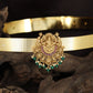 Royal Lakshmi Antique Dabu featuring an elaborate goddess centerpiece
