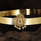 Elegant Antique Dabu with detailed ornamental centerpiece