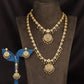 Statement Antique Combo Set with matching pendant and earrings