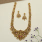 Antique Long Haar featuring Gajalakshmi and decorative side elements