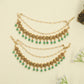 Antique Mati with floral link and hanging drop detailing