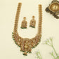 Antique Long Haara featuring Krishna playing the flute with Peacock work