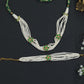 Multi strand pearl Jadau Choker with matching Bracelet