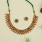 Classic antique necklace presenting cohesive bead ensemble