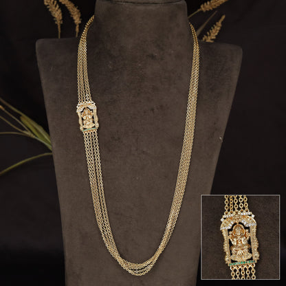 Antique Mope Chain with detailed Lakshmi panel