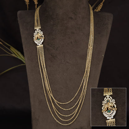 Elephant centre with multi strand detailing Antique Mope Chains