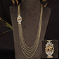 Elephant centre with multi strand detailing Antique Mope Chains