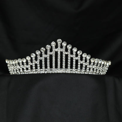 Modern Crown featuring graduated arches and raised circular details