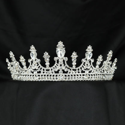 Classic Crown showcasing teardrop accents and intricate openwork construction