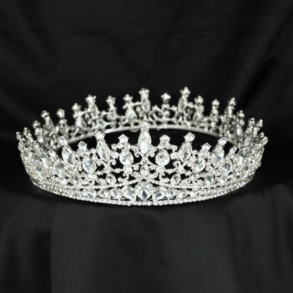 Enchanting Crown featuring intricate leaf forms and elegant floral detailing