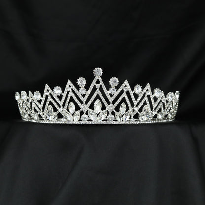 Premium Crown featuring structured arches and delicate decorative accents
